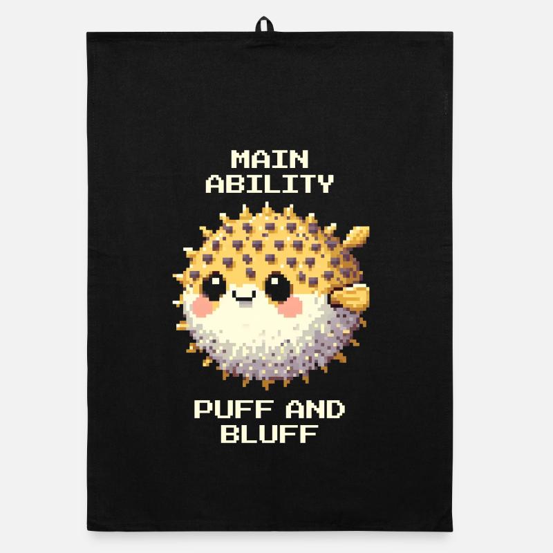 Main Ability | Pufferfish Organic dish towel