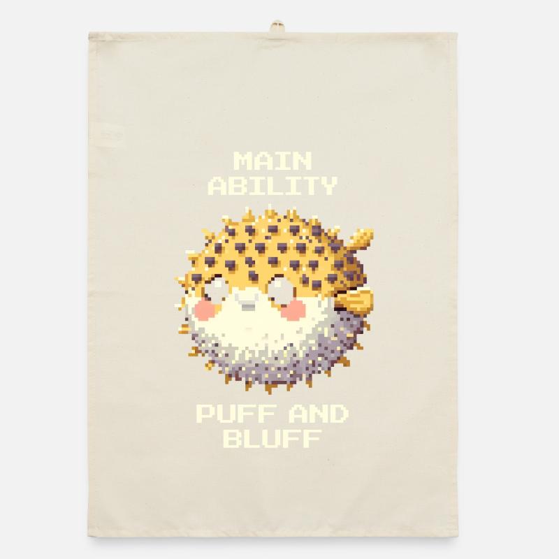 Main Ability | Pufferfish Organic dish towel