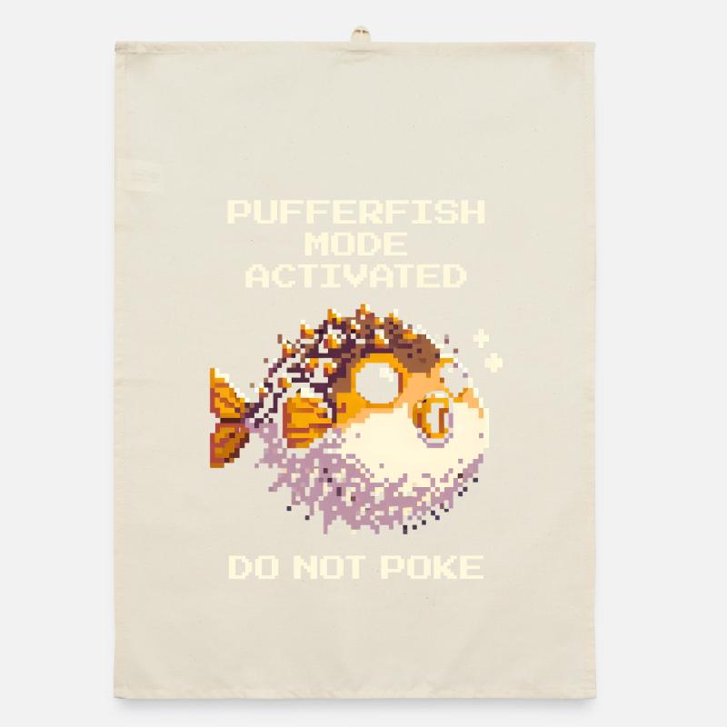 Pufferfish mode active: do not prick | Gaming Organic dish towel