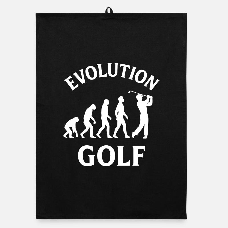 Evolution Golf Drôle de Golf Design Torchon bio