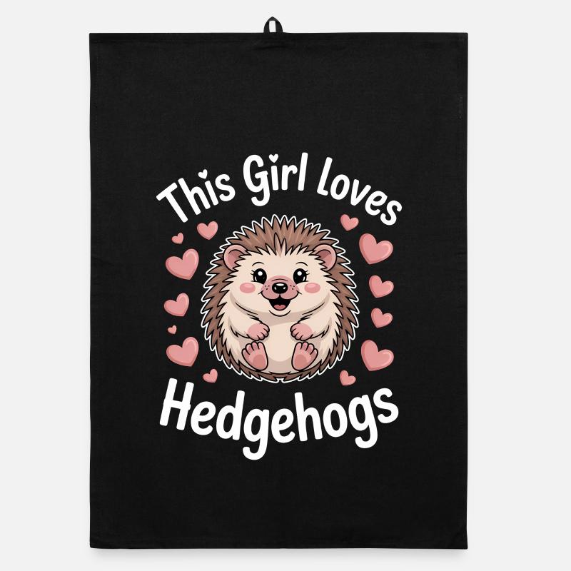 Igel Spruch Lustiges Igel Geschenk Organic Geschirrtuch