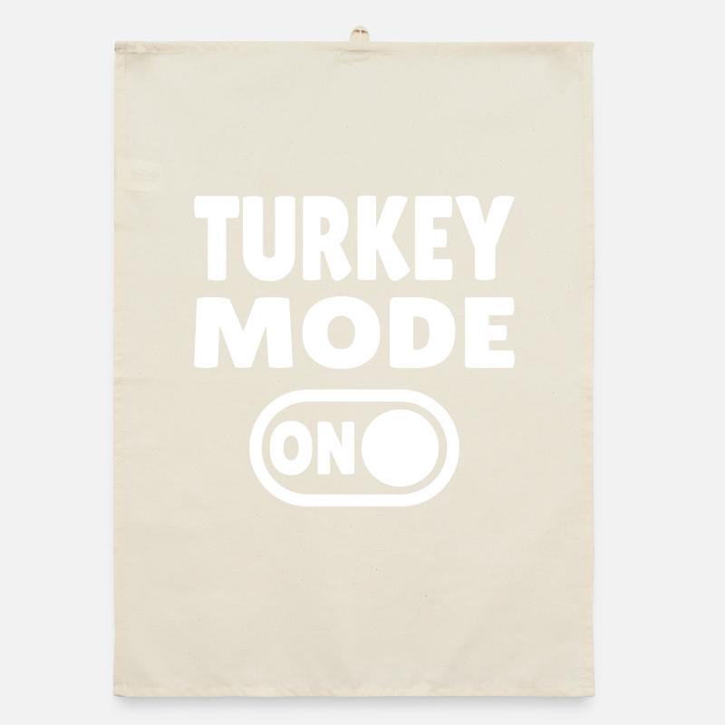 Turkey Mode ON Organic Geschirrtuch