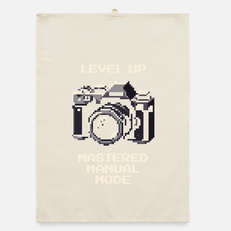 Level Up | Manual mode mastered, ISO aperture Organic dish towel