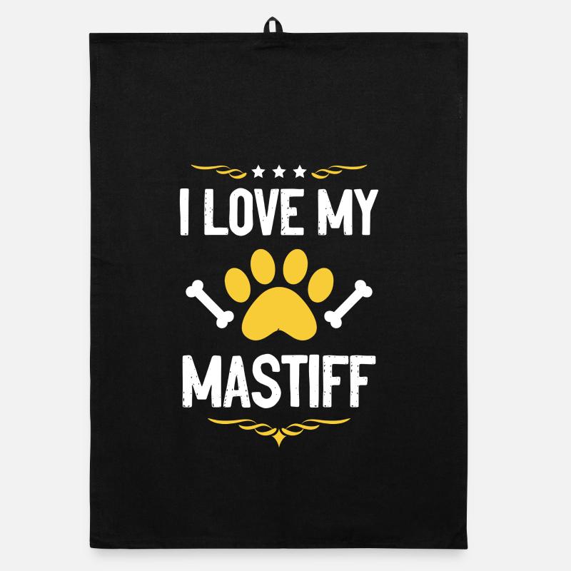 J’adore mon Mastiff Torchon bio
