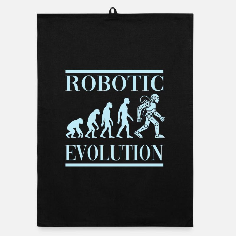 Robot Évolution Progrès Avenir Humain Torchon bio