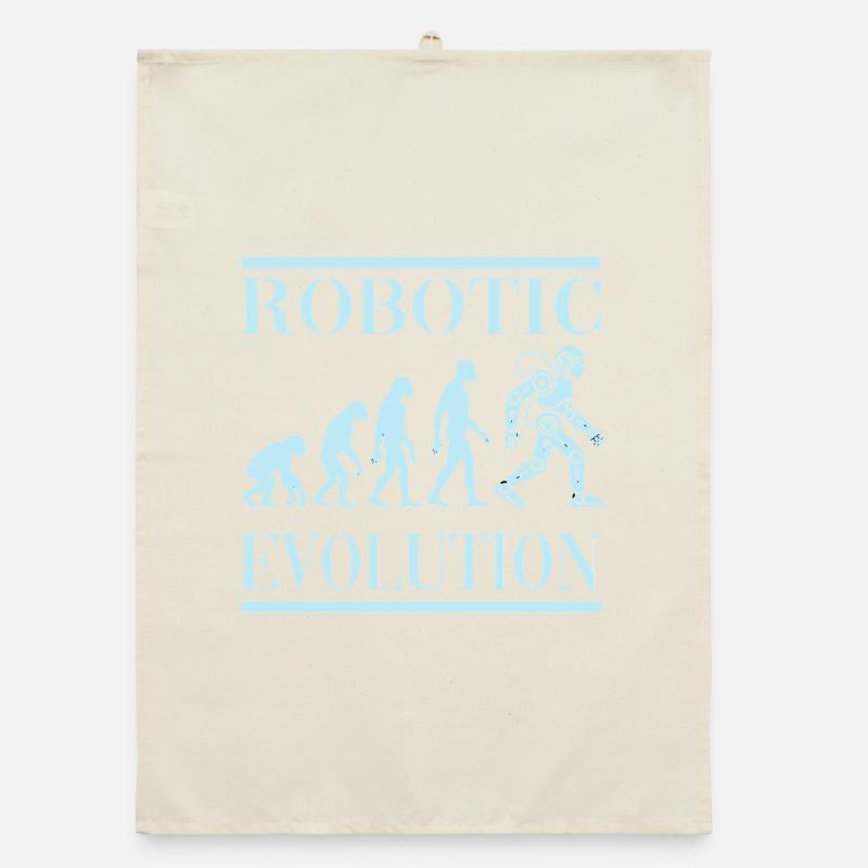 Robot Evolution Progress Human Future Organic dish towel