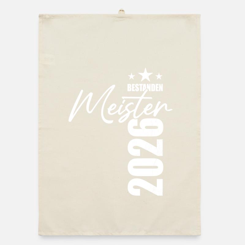 Master passed in 2026 - exam - success Organic dish towel