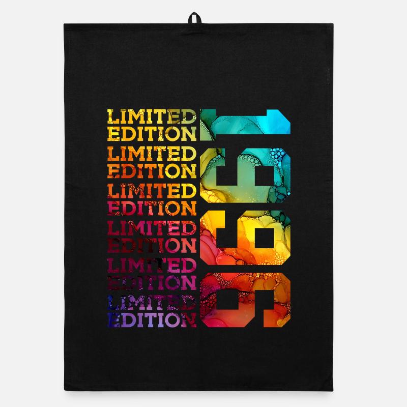 ÉDITION LIMITÉE 1996 30 ANS 30E ANNIVERSAIRE Torchon bio