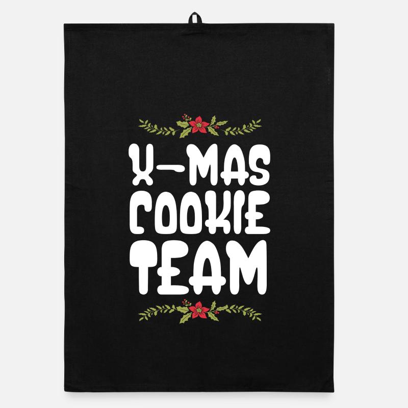 L’équipe des biscuits de Noël Torchon bio