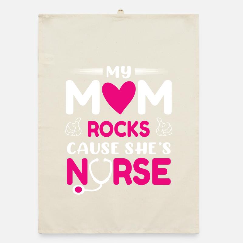 Krankenschwester Mutter Organic Geschirrtuch