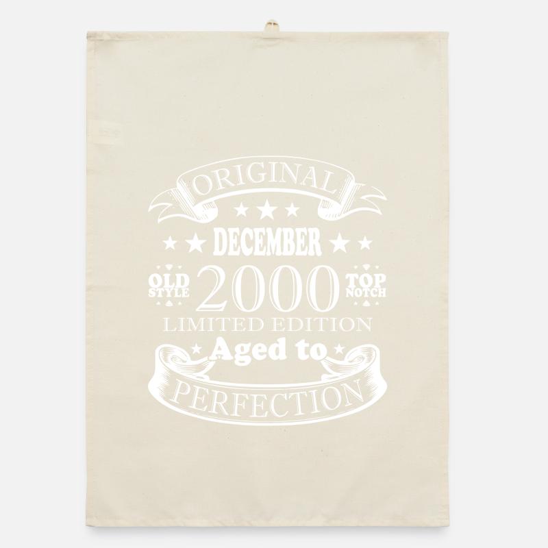 December 2000 Jubilee December 2000 December Organic dish towel