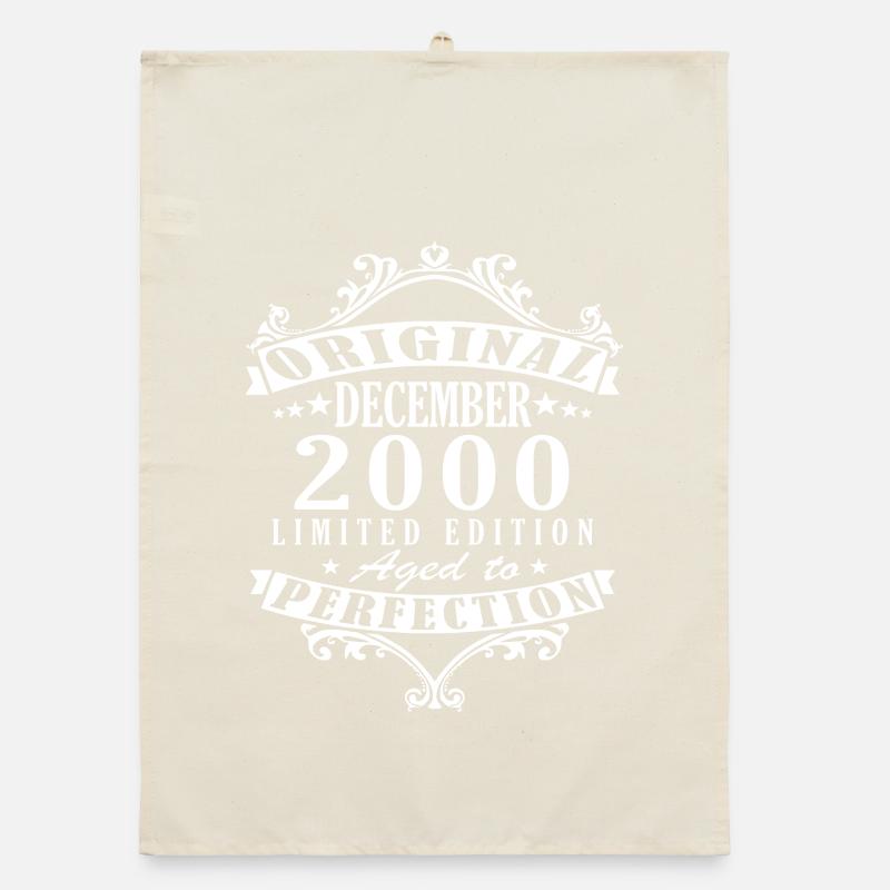 2000 December 2000 Jubilee December 2000 Organic dish towel