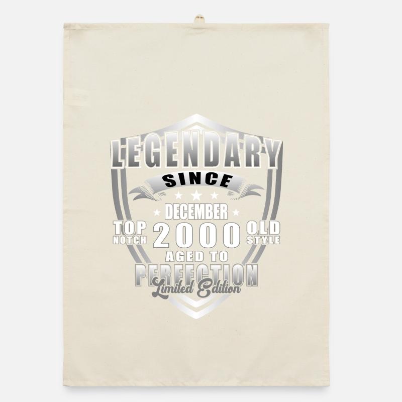 December 2000 Jubilee 2000 Legends December Organic dish towel