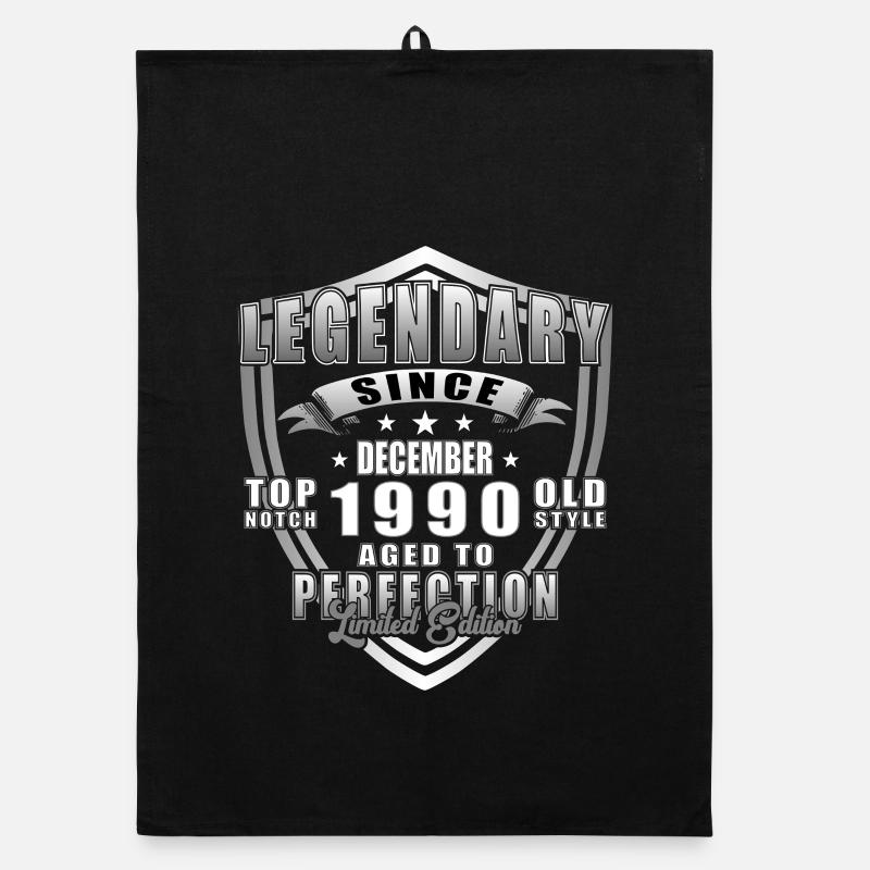 Décembre 1990 Jubilé 1990 Légendes Décembre Torchon bio