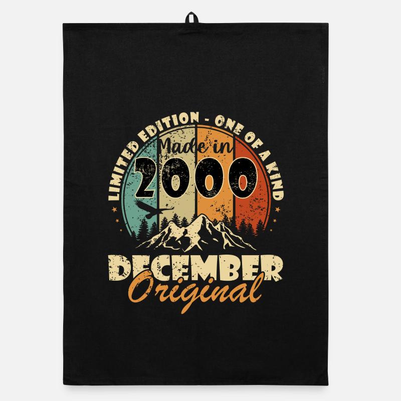 December 2000 Jubilee 2000 December Organic dish towel