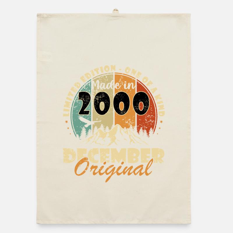Dezember 2000 Jubiläum 2000 Dezember Organic Geschirrtuch