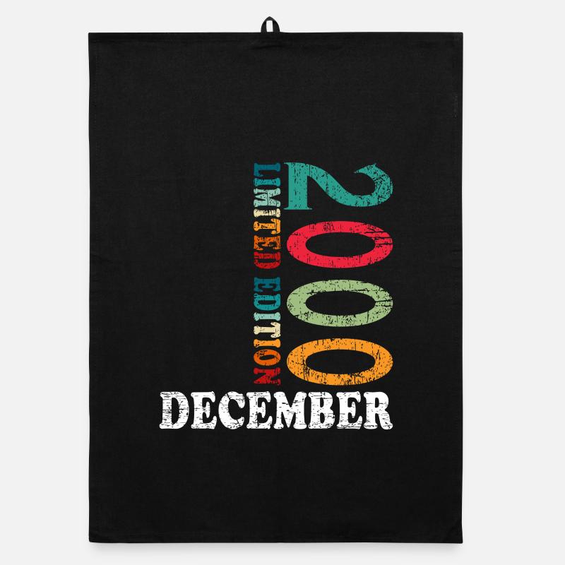Anniversaire en décembre 2000 - décembre Torchon bio