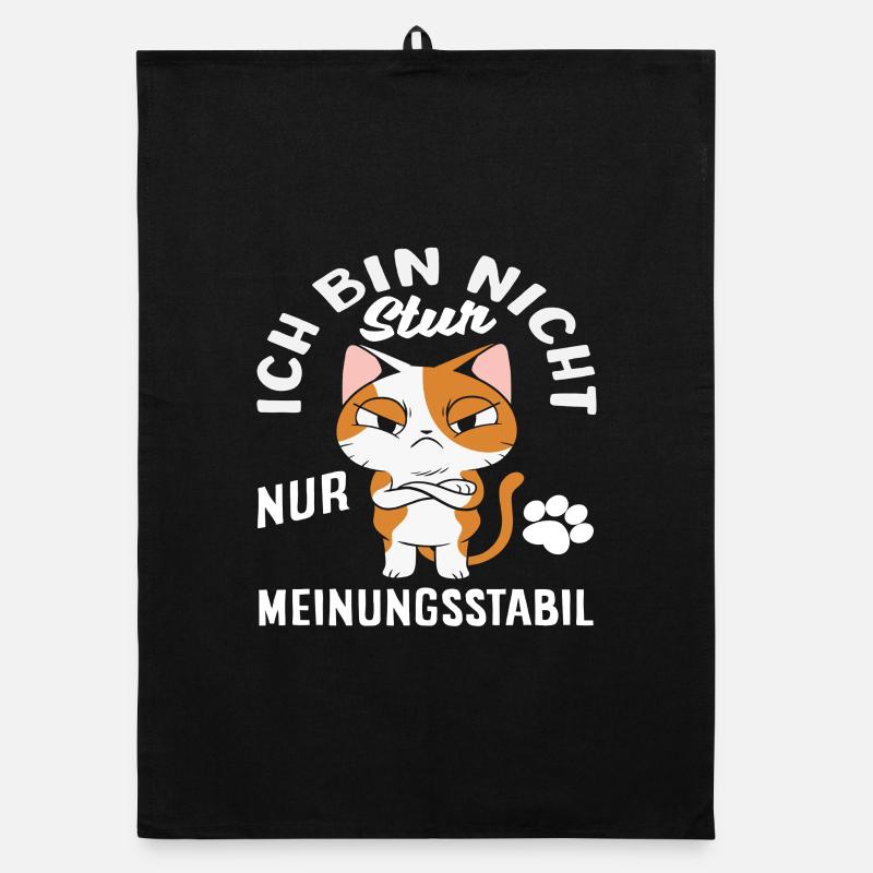 Not stubborn, just stable in opinion Organic dish towel