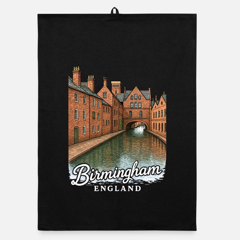 Birmingham, England Organic dish towel
