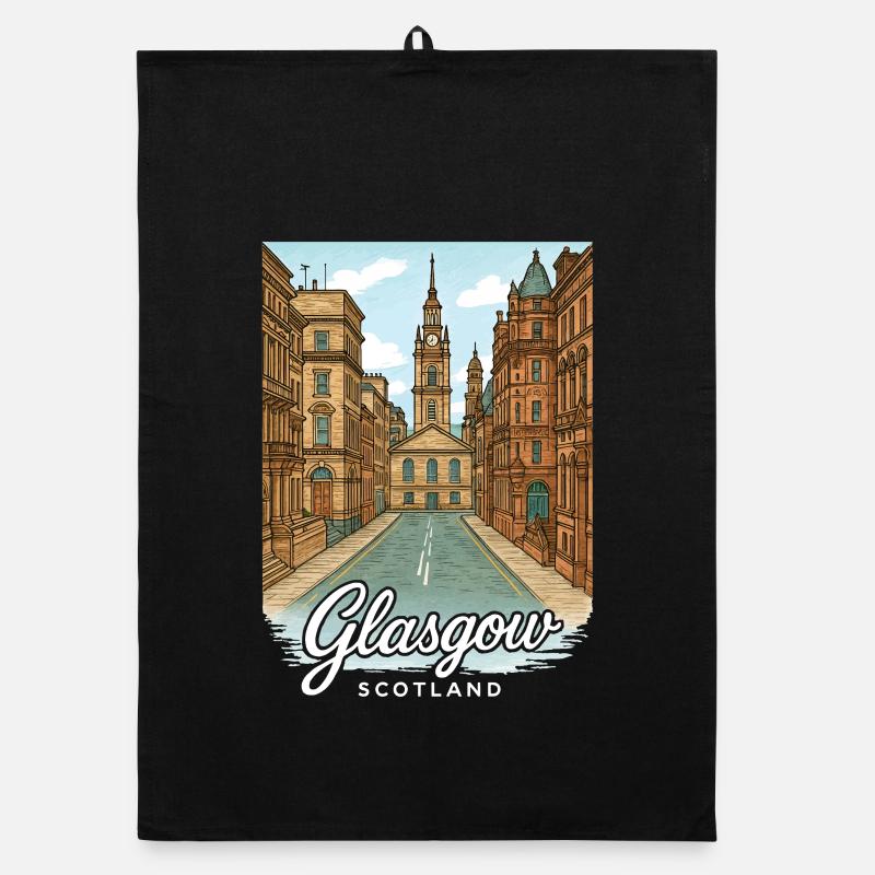 Glasgow, Écosse Torchon bio