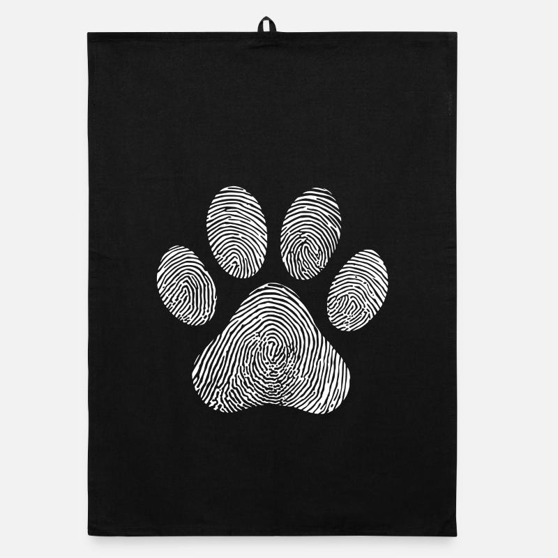 Chat Amoureux des animaux Illustration Chien Torchon bio