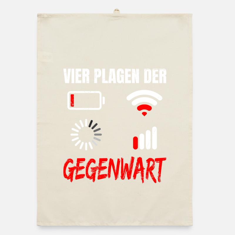 Codeur scientifique QUATRE PLAIES DU PRÉSENT DRÔLE Torchon bio