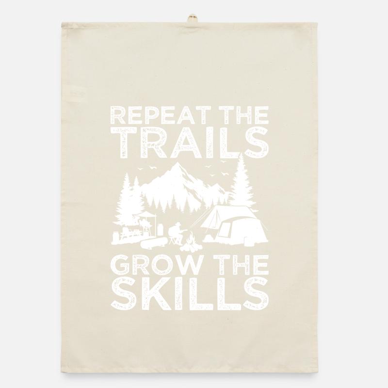 scout garçons Scouting Repeat The Trails Scout Torchon bio