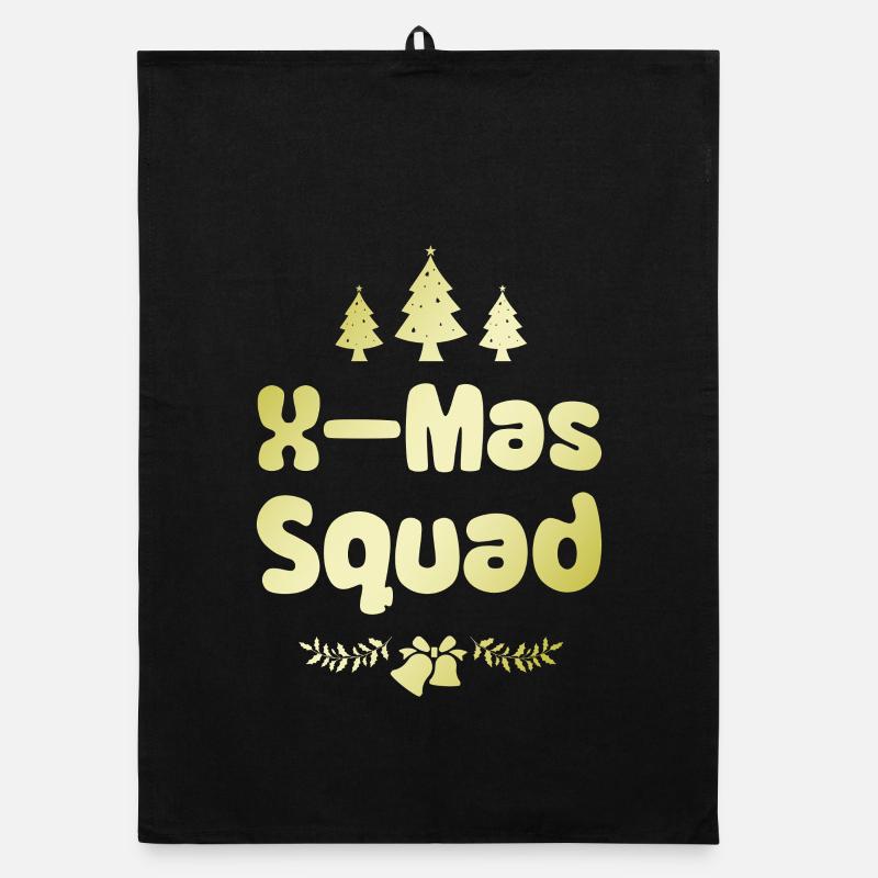 X-Mas Squad Organic Geschirrtuch
