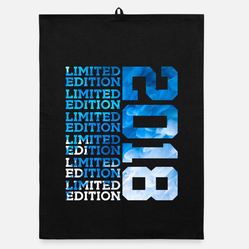 ÉDITION LIMITÉE 2018 8 ANS 8E ANNIVERSAIRE Torchon bio