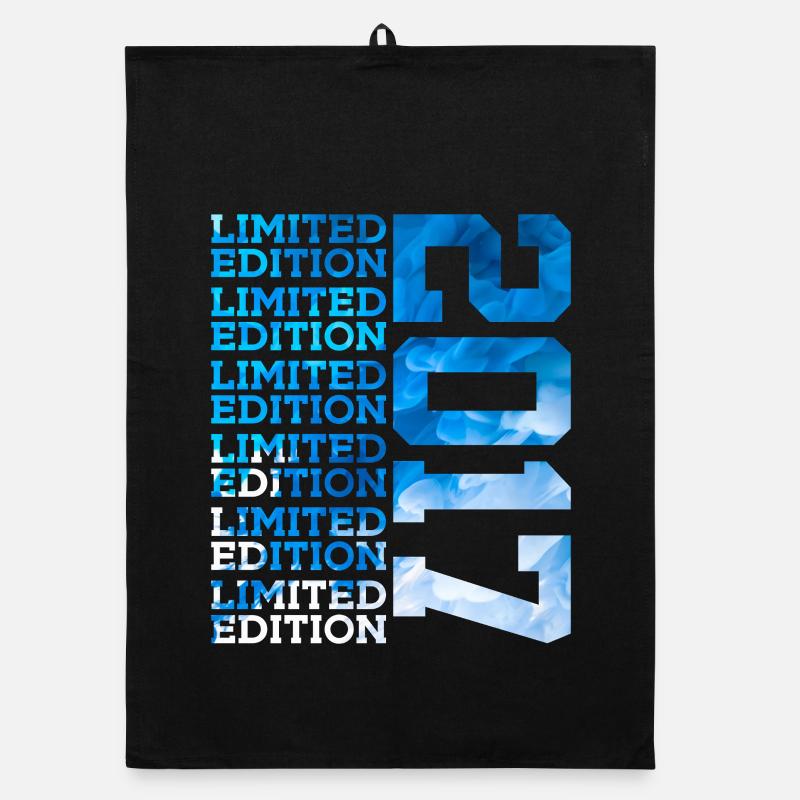 LIMITED EDITION 2017 9 YEARS 9TH BIRTHDAY Organic dish towel