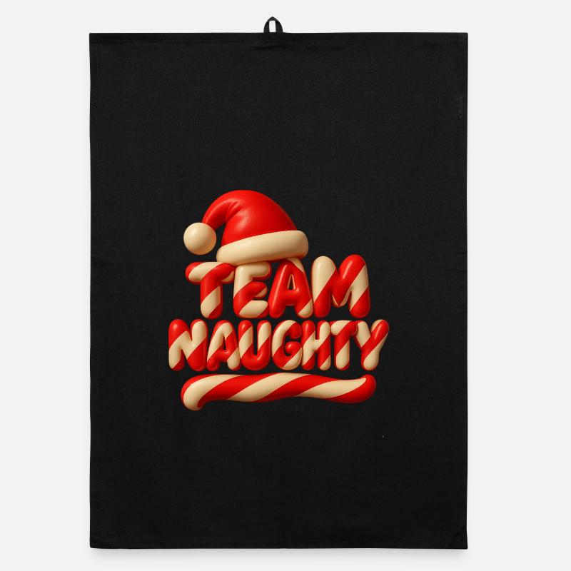 Équipe Collection de Noël Espiègle Torchon bio