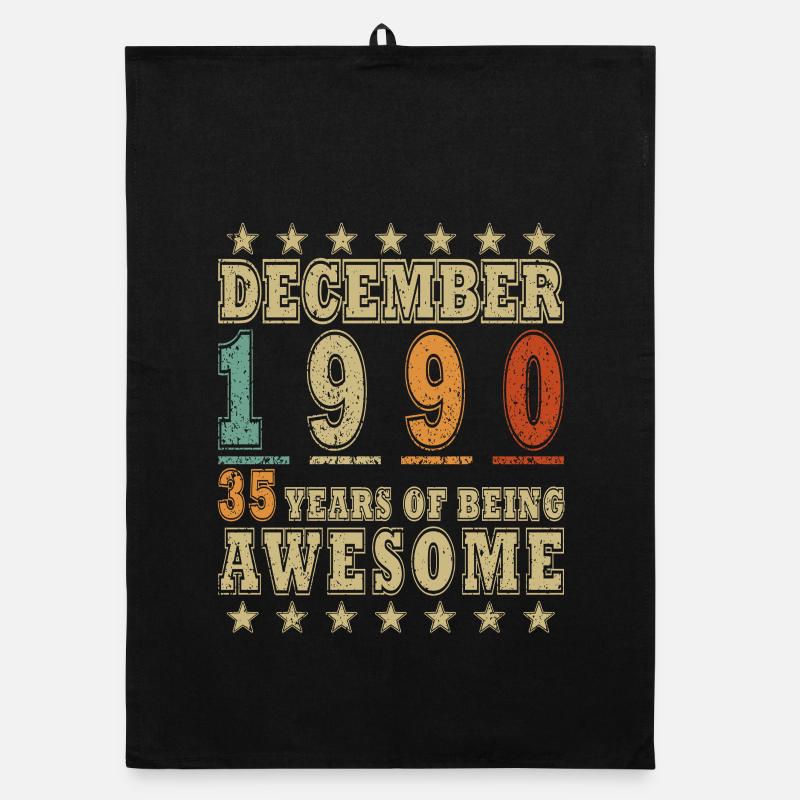 Geschenk Dezember 1990 Organic Geschirrtuch