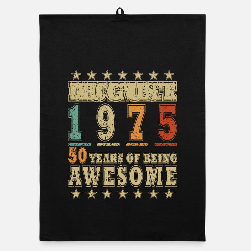 Geschenk Dezember 1975 Organic Geschirrtuch