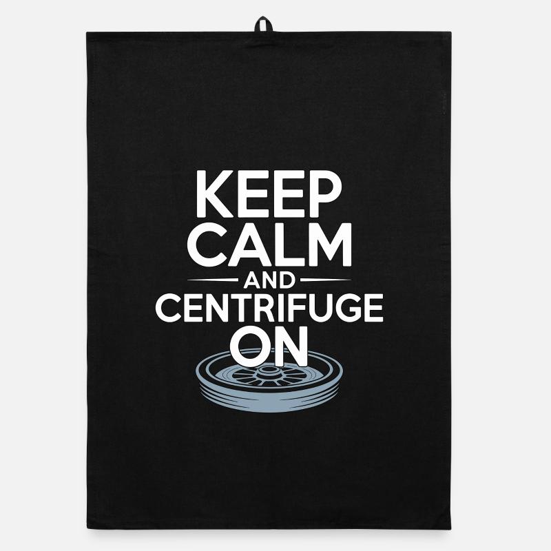 Technicien de laboratoire Keep Calm et Technologue médical Torchon bio