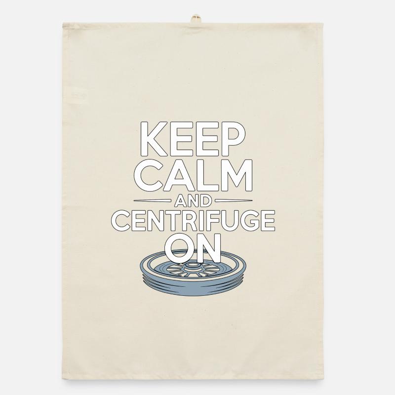 Lab Technician Keep Calm And Medical Technologist Organic Geschirrtuch