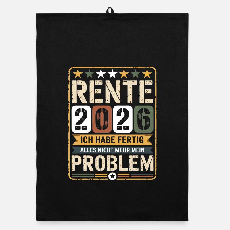 Pension 2026 – I'm done Organic dish towel