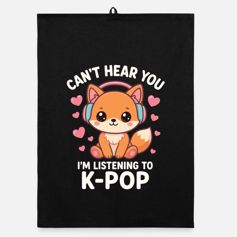 Kawaii Fox adore le K-Pop Torchon bio