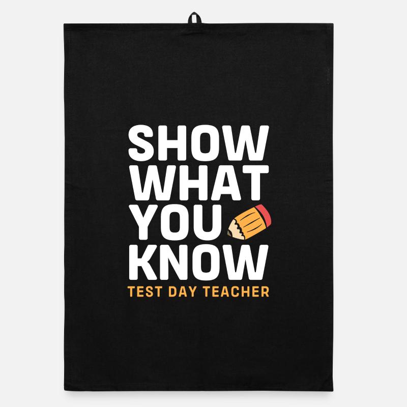 Exam Teacher Abi Abitur Organic dish towel