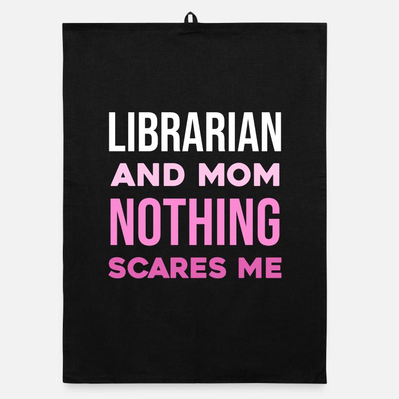 Mère bibliothécaire : Rien ne me choque Torchon bio
