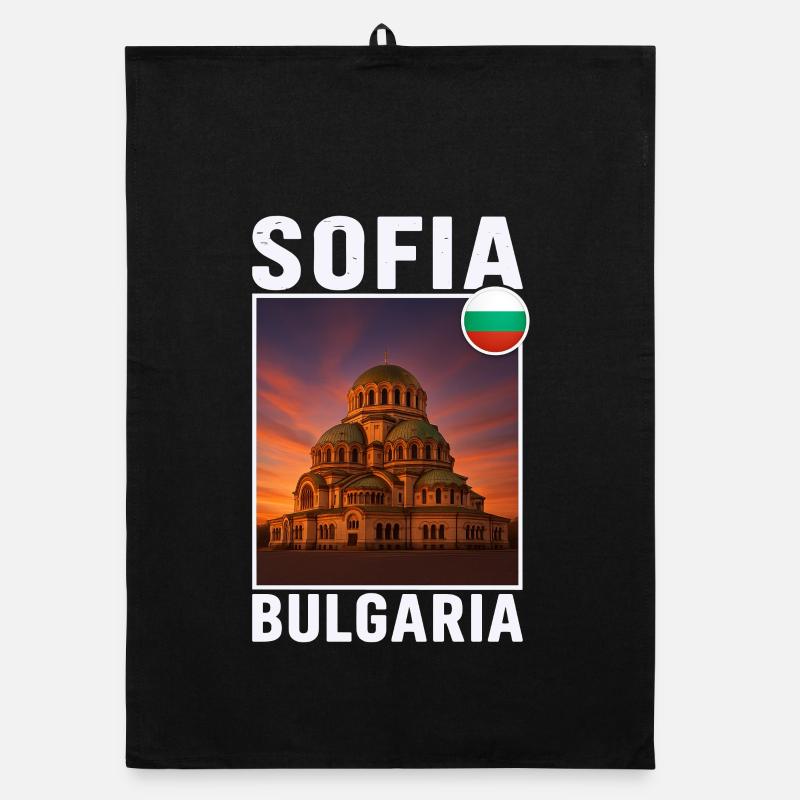 Sofia Bulgaria Organic dish towel