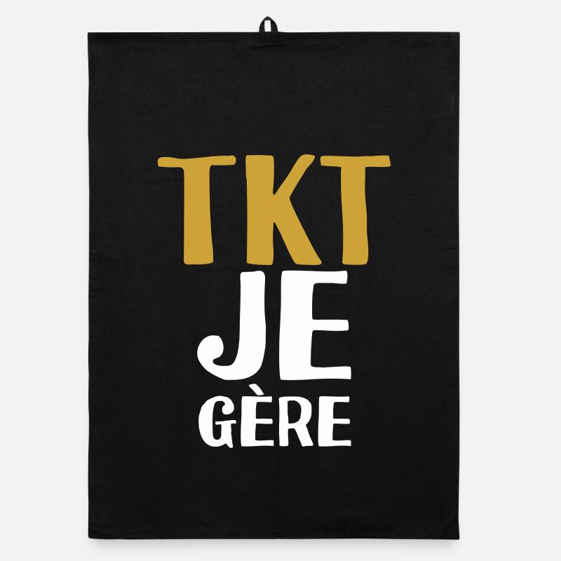 Keine Sorge, ich beherrsche Funny Expression Humor TKT Organic Geschirrtuch