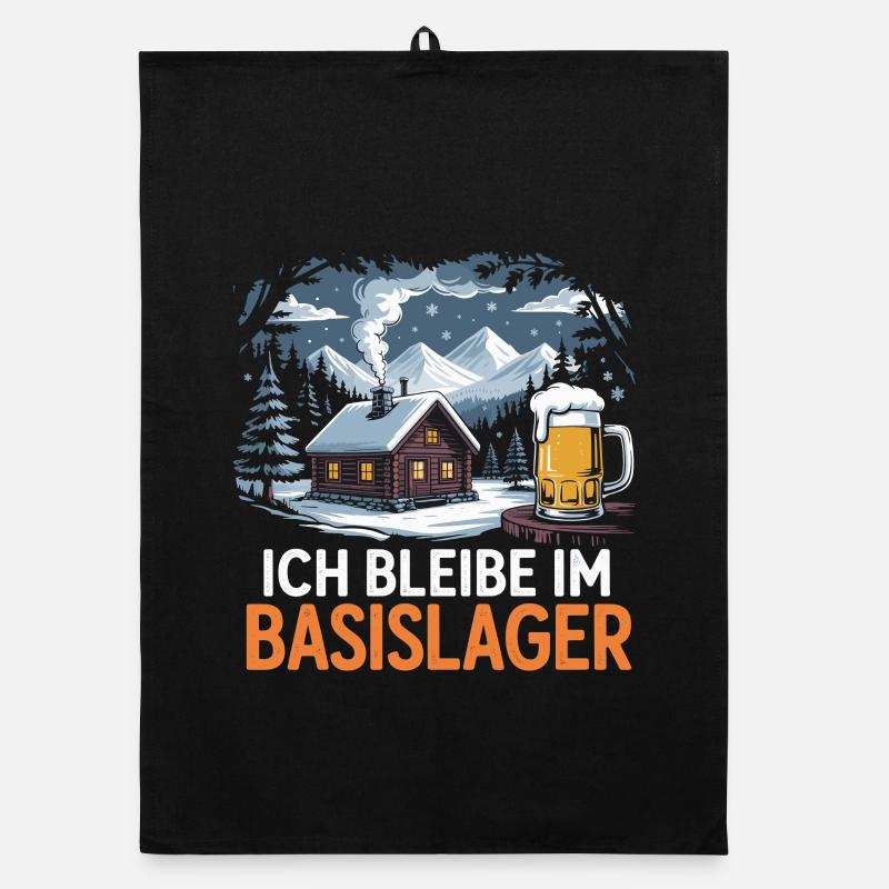 Je loge au camp de base - une cabane et une bière dans le Torchon bio