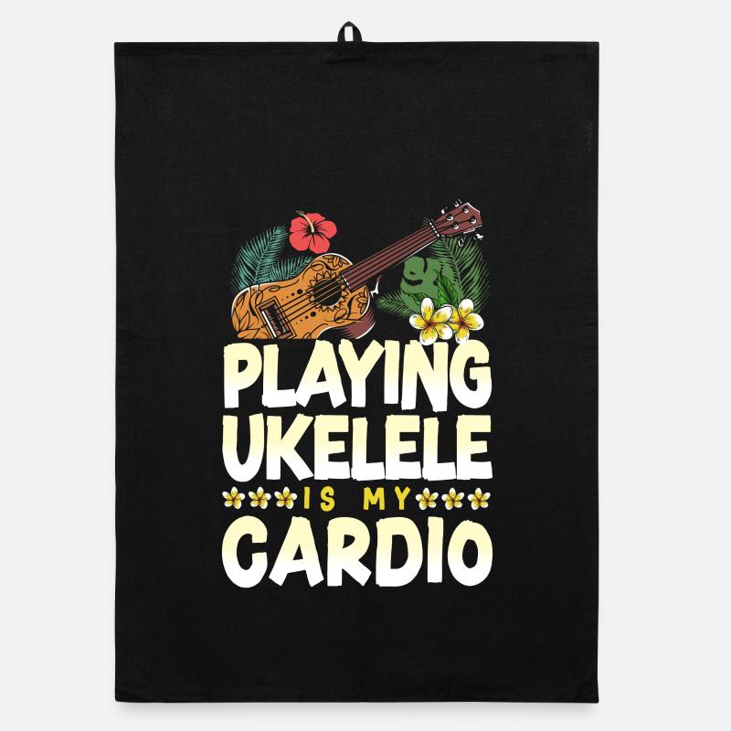 Jeu du ukulélé hawaïen Torchon bio