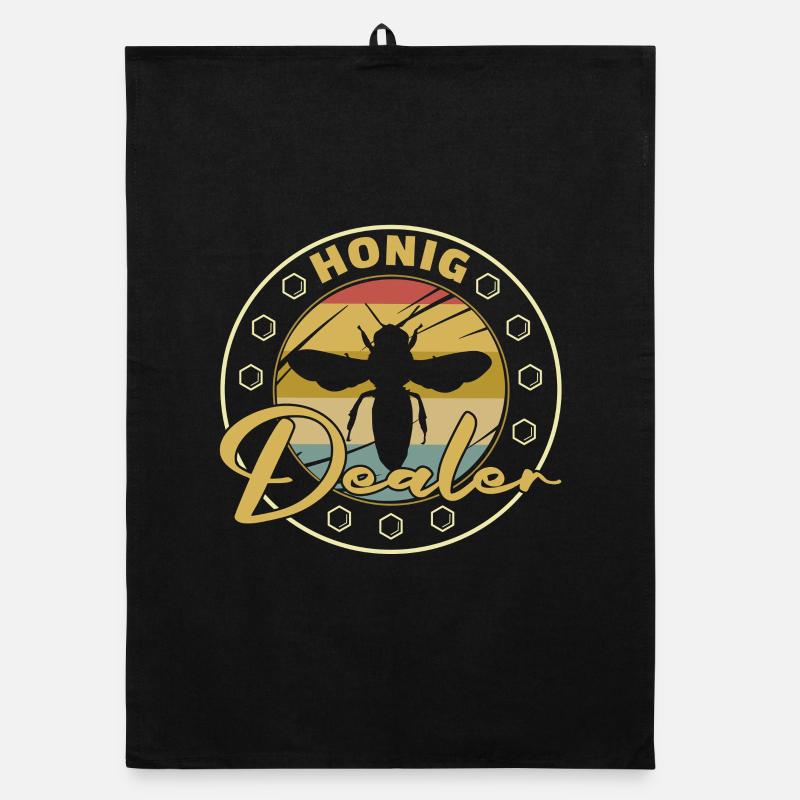 Beekeeper Bee Design for Beekeepers Organic dish towel