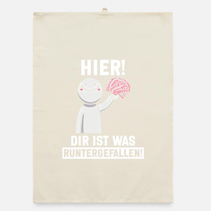 Here you fell down something sarcastic Organic dish towel