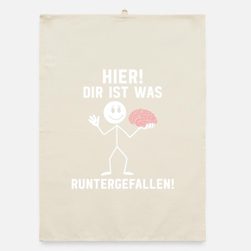 Here you fell down something sarcastic Organic dish towel