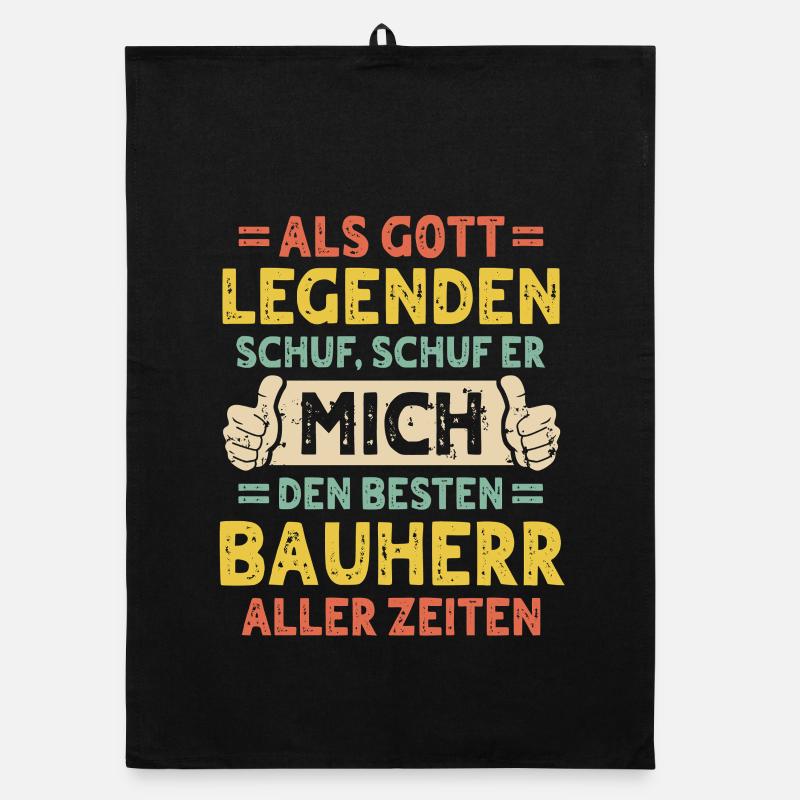 Bauherr Organic Geschirrtuch