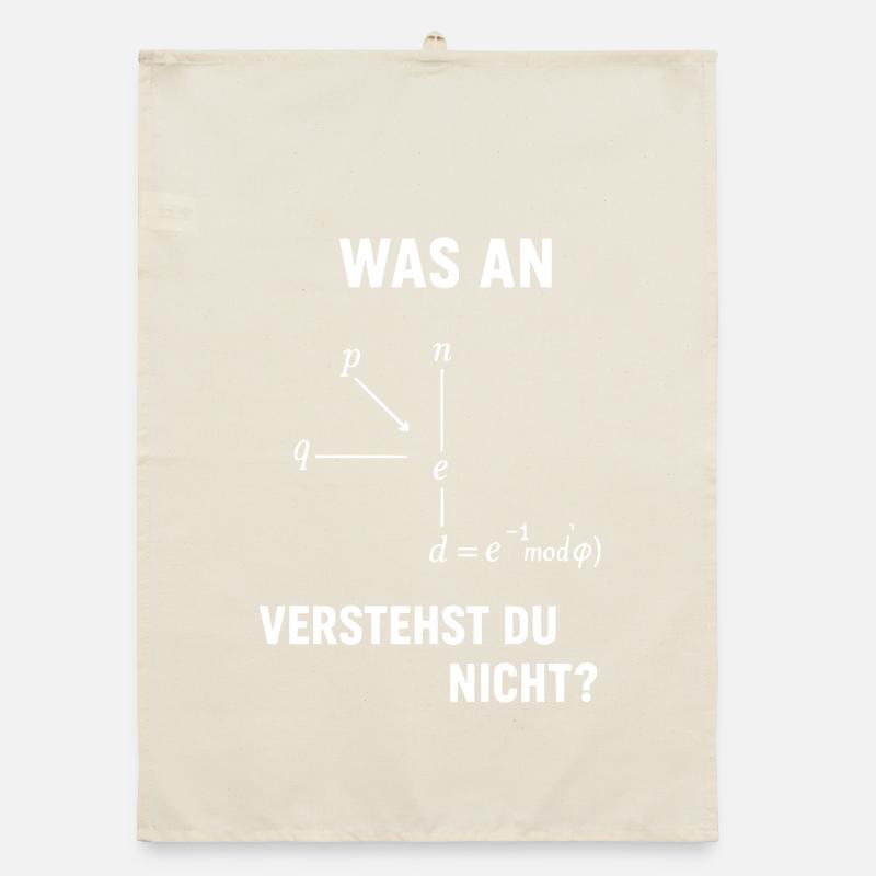 Computer Science Computer Scientist Funny IT Gift Organic dish towel