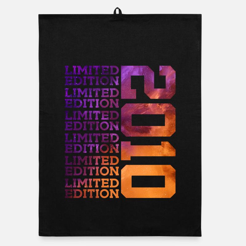 16 ANS ÉDITION LIMITÉE 2010 16E ANNIVERSAIRE Torchon bio