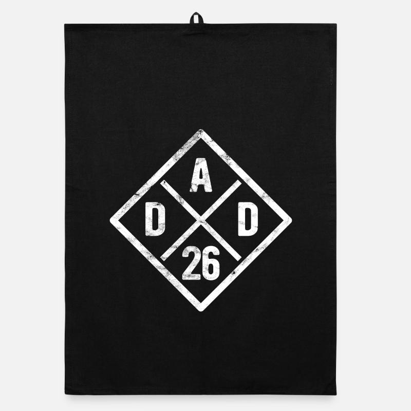 DAD 26 - Vater 2026 - Geschenk Organic Geschirrtuch
